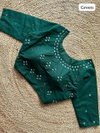 Real Mirror 1 By Ruhi Designer Heavy Cotton With Real Mirror Handwork Blouses Wholesale Online